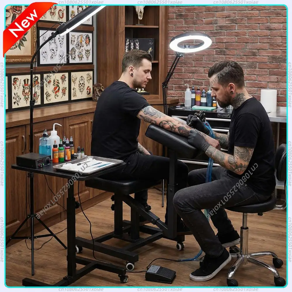 Tattoo Chairs with Adjustable Armrest & Back Support Ergonomic Multiple Uses Chair for Tattoo Artists and Client Tattoo
Tattoo Chairs with Adjustable Armrest & Back Support Ergonomic Multiple Uses Chair for Tattoo Artists and Client Tattoo