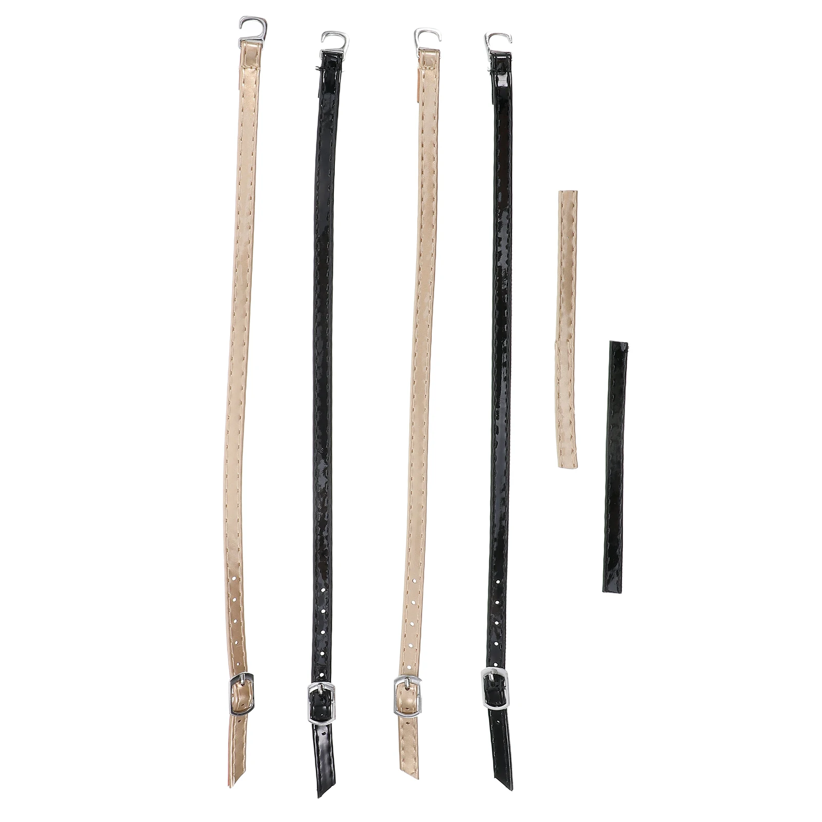 2 Pairs Replacement Ankle Straps for Women High Heels Shoes Black Gold Color Detachable Durable Shoe Accessories Fixing Buckle
2 Pairs Replacement Ankle Straps for Women High Heels Shoes Black Gold Color Detachable Durable Shoe Accessories Fixing Buckle