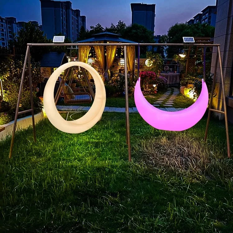 LED outdoor luminous swing Internet celebrity landscape courtyard outdoor hanging chair
LED outdoor luminous swing Internet celebrity landscape courtyard outdoor hanging chair