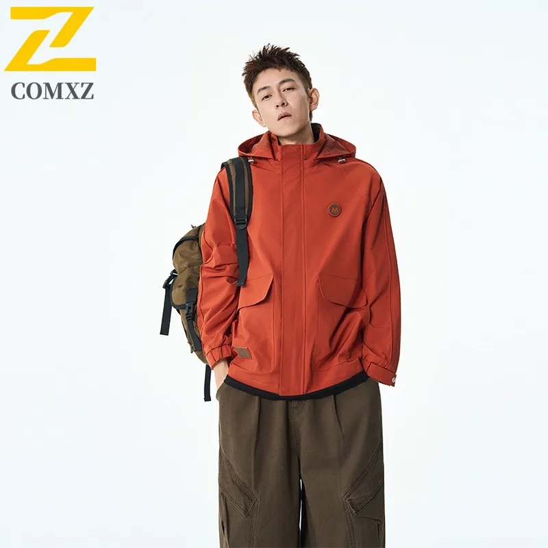 Мужская горная уличная куртка в корейском стиле, ветрозащитное водонепроницаемое походное пальто, тактическая рабочая одежда, парка с капюшоном и несколькими карманами 2025 
Мужская горная уличная куртка в корейском стиле, ветрозащитное водонепроницаемое походное пальто, тактическая рабочая одежда, парка с капюшоном и несколькими карманами 2025