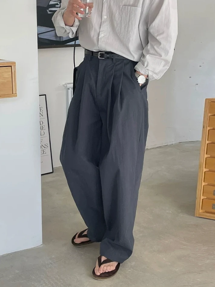 Loose Wide Leg Cotton Linen Workwear Men's Pants American Style Casual Trousers Vintage Loose Fit Korean System Linen Suit Pants
Loose Wide Leg Cotton Linen Workwear Men's Pants American Style Casual Trousers Vintage Loose Fit Korean System Linen Suit Pants
