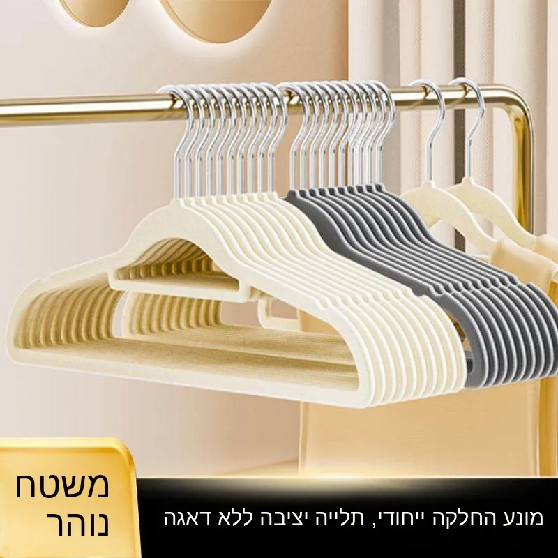 Non-Slip Velvet Hangers Shoulder Shape Preserving Suit Modern Style Plastic Clothes Hangers for Underwear Dormitory Use
Non-Slip Velvet Hangers Shoulder Shape Preserving Suit Modern Style Plastic Clothes Hangers for Underwear Dormitory Use