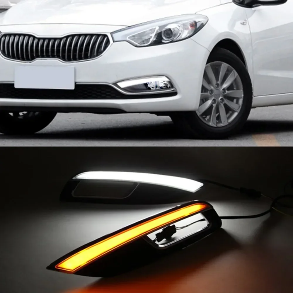 New! 2PCS LED Daytime Running Light For Kia K3 Cerato 2013 2014 2015 2016 Turn Signal Relay 12V Car DRL Fog Lamp Decoration
New! 2PCS LED Daytime Running Light For Kia K3 Cerato 2013 2014 2015 2016 Turn Signal Relay 12V Car DRL Fog Lamp Decoration