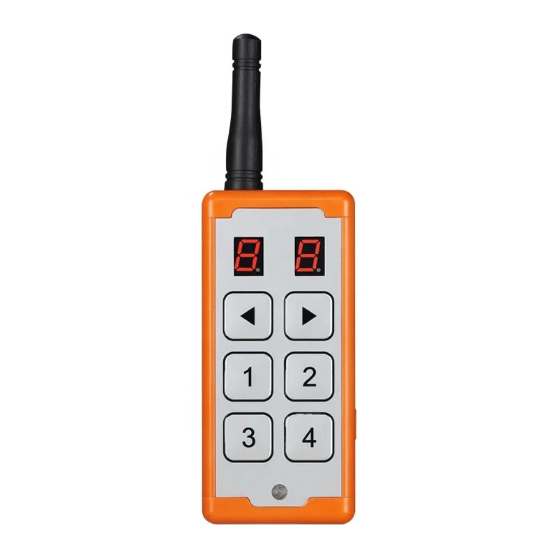 4 Buttons 433/315 MHz Universal Anti-interference High Power Industrial Remote Control
4 Buttons 433/315 MHz Universal Anti-interference High Power Industrial Remote Control