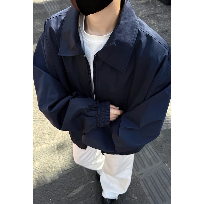 Корейские мужские куртки, пальто, осень 2023, новые однотонные мужские куртки большого размера, уличная одежда, мужские повседневные пальто, топы 5XL
Корейские мужские куртки, пальто, осень 2023, новые однотонные мужские куртки большого размера, уличная одежда, мужские повседневные пальто, топы 5XL