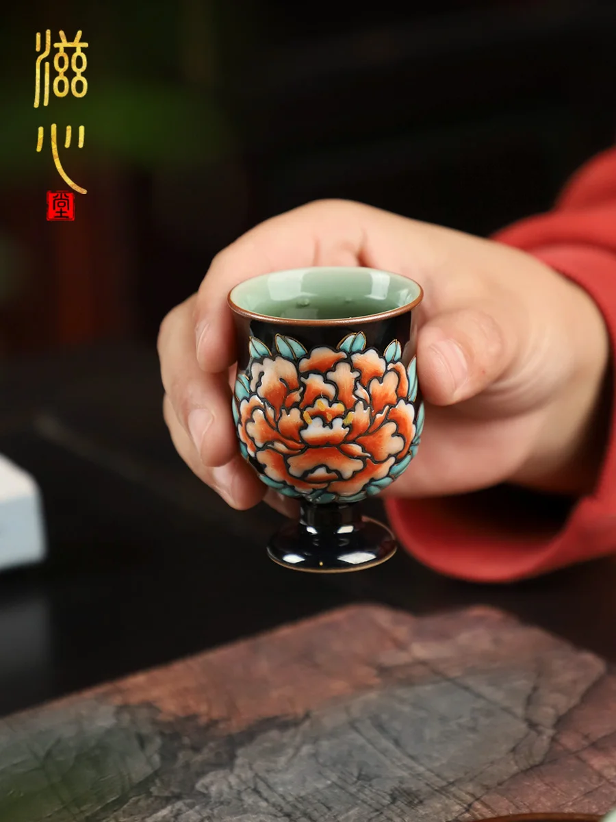 High-End Ugyen Double-Sided Glaze Hand-Painted Main Cup Tea Personal Dedicated Ceramic Single Unisex Household
High-End Ugyen Double-Sided Glaze Hand-Painted Main Cup Tea Personal Dedicated Ceramic Single Unisex Household