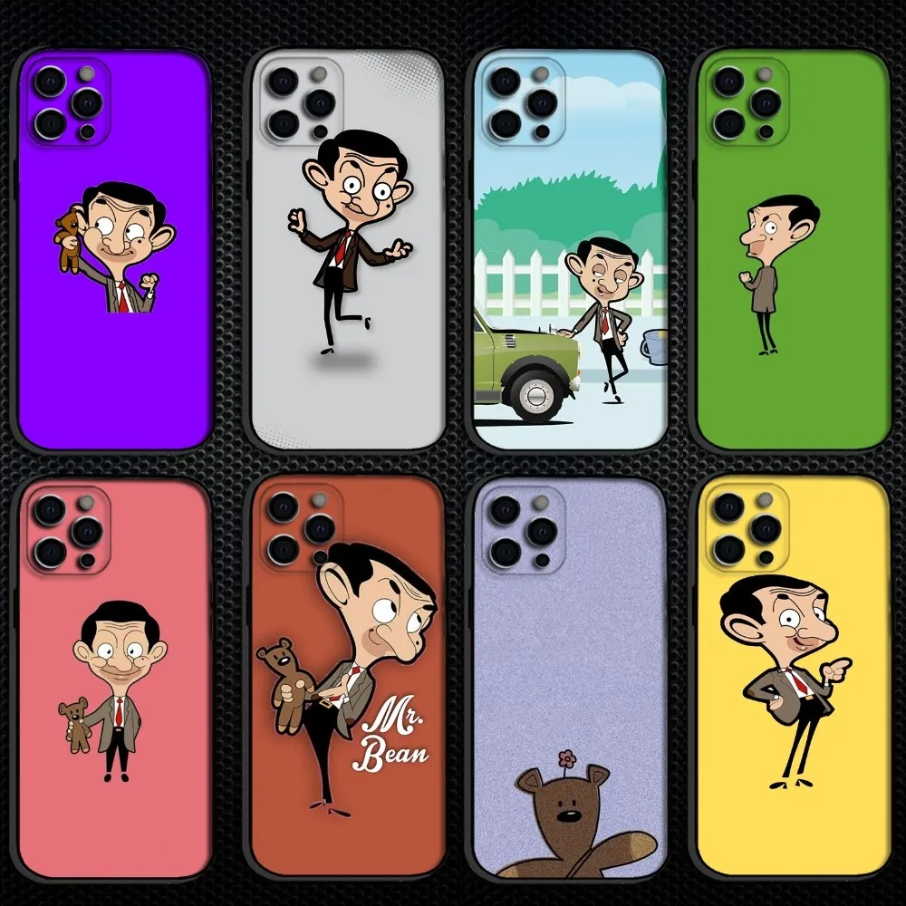 Bean Cartoon Phone Case For iPhone 16,15,14,13,12,11 Plus,Pro Max, Soft Silicone Black Cover
Bean Cartoon Phone Case For iPhone 16,15,14,13,12,11 Plus,Pro Max, Soft Silicone Black Cover