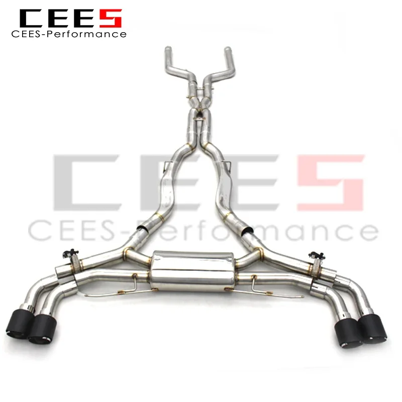 CEES Catback выхлопная система для BMW M850/M850i G16 4,4TT 2020-2023 глушитель выхлопной трубы из нержавеющей стали автомобильная выхлопная система побег 
CEES Catback выхлопная система для BMW M850/M850i G16 4,4TT 2020-2023 глушитель выхлопной трубы из нержавеющей стали автомобильная выхлопная система побег