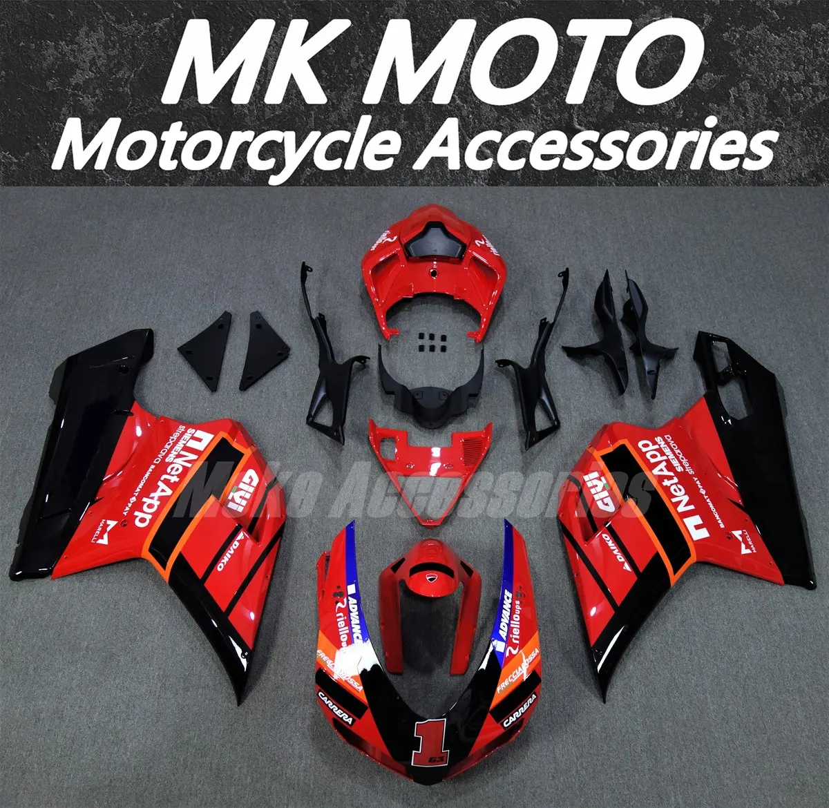 Moke moto Motorcycle Fairings Kit Fit For 848 1098 1198 2007-2012 Bodywork Set Abs Injection Black White Red New
Moke moto Motorcycle Fairings Kit Fit For 848 1098 1198 2007-2012 Bodywork Set Abs Injection Black White Red New