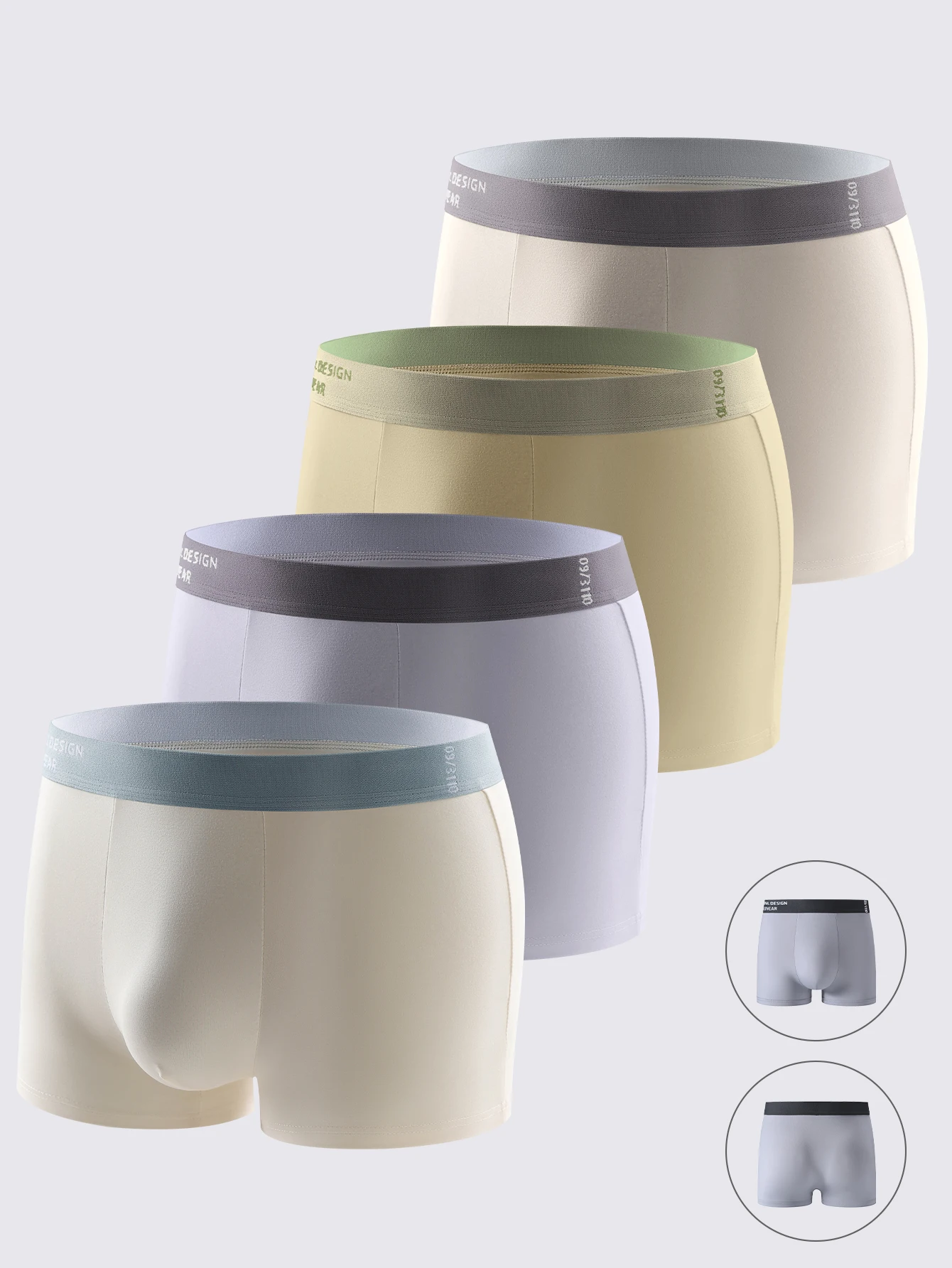 4-Pack Men's Boxer Shorts - Sporty Casual Fitness Classic Men's Underwear Fashionable Comfortable Healthy Men's Boxer Briefs
4-Pack Men's Boxer Shorts - Sporty Casual Fitness Classic Men's Underwear Fashionable Comfortable Healthy Men's Boxer Briefs