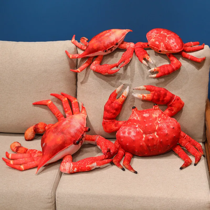 Плюшевая игрушка-краб 35-55 см, реалистичная, красная, в виде мультяшного краба, мягкая кукла-имитация королевского краба, удобная подушка, подарок на день рождения
Плюшевая игрушка-краб 35-55 см, реалистичная, красная, в виде мультяшного краба, мягкая кукла-имитация королевского краба, удобная подушка, подарок на день рождения