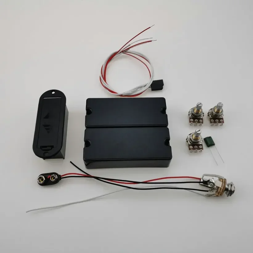 Активный басовый звукосниматель ASB Humbucker, 4-струнная система звукоснимателей для электрогитары с потенциометром регулировки громкости
Активный басовый звукосниматель ASB Humbucker, 4-струнная система звукоснимателей для электрогитары с потенциометром регулировки громкости
