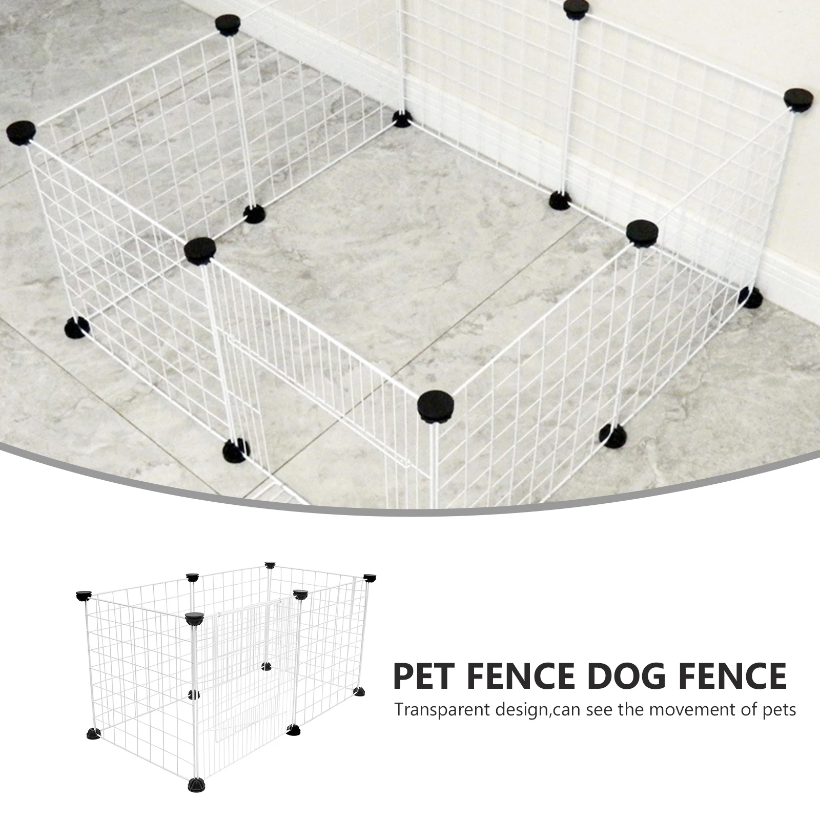 Dogs Pet Fence Cage Household Supplies Stitching Bite Resistant Wire Crate Baby
Dogs Pet Fence Cage Household Supplies Stitching Bite Resistant Wire Crate Baby
