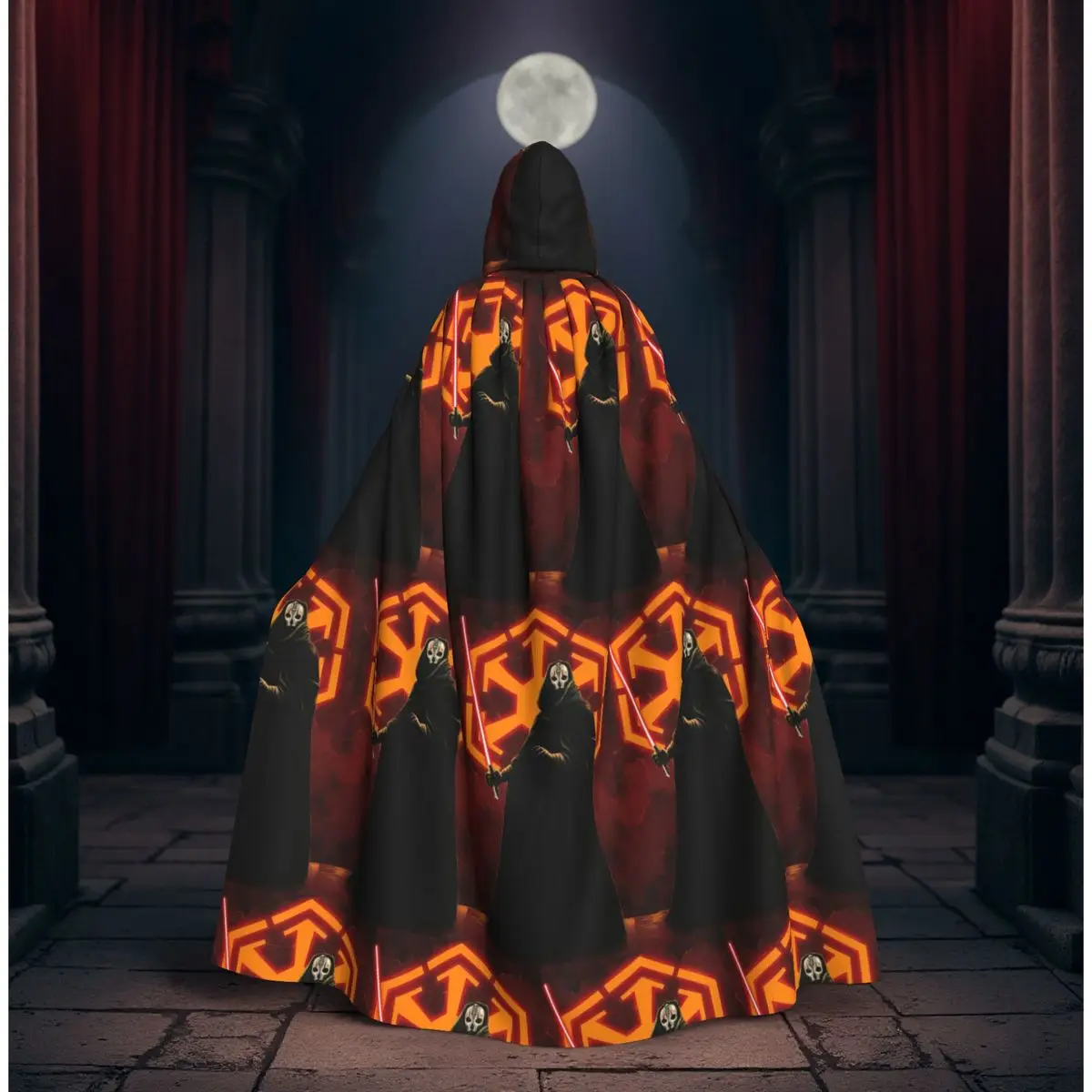 Длинный плащ с капюшоном Дарта Нихилуса, средневековый костюм ведьмы, накидка для косплея, плащ на Хэллоуин, унисекс для взрослых
Длинный плащ с капюшоном Дарта Нихилуса, средневековый костюм ведьмы, накидка для косплея, плащ на Хэллоуин, унисекс для взрослых