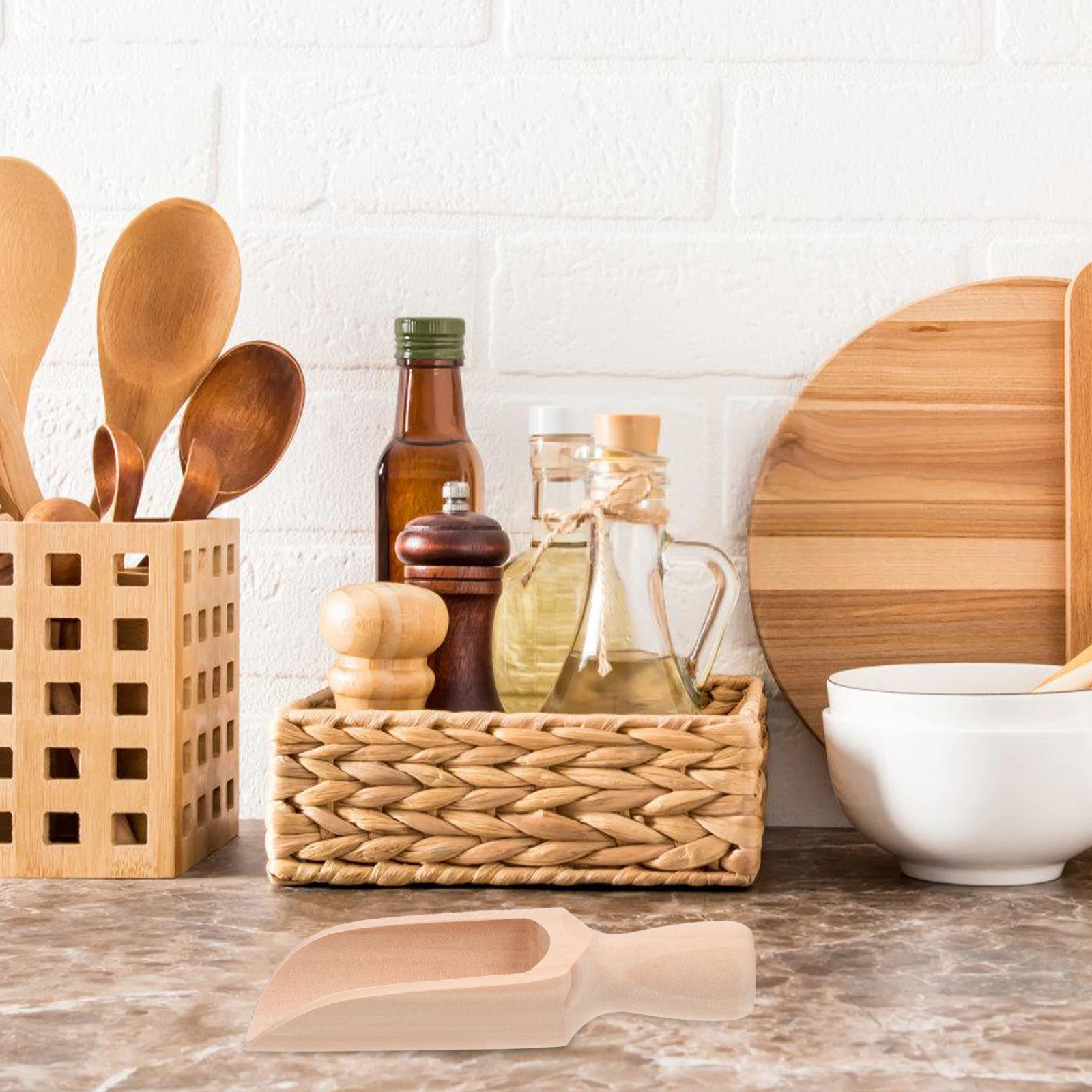 Beech Wood Bath Spoon Coffee Scoop Kitchen Spice Spoons Espresso Scoops for Bean Canisters Wooden Compact Tea Spoon
Beech Wood Bath Spoon Coffee Scoop Kitchen Spice Spoons Espresso Scoops for Bean Canisters Wooden Compact Tea Spoon