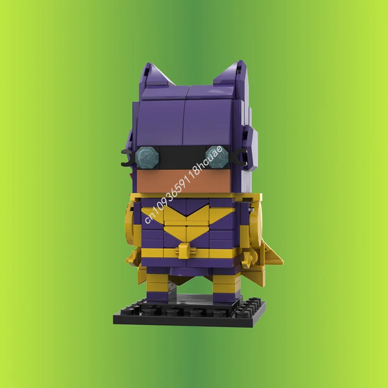 163 шт. MOC Brickheadz BAT GIRL Модель Строительные блоки Сборка Рождественские подарки Архитектурная игрушка DIY Творческий кирпич Идея Образование
163 шт. MOC Brickheadz BAT GIRL Модель Строительные блоки Сборка Рождественские подарки Архитектурная игрушка DIY Творческий кирпич Идея Образование