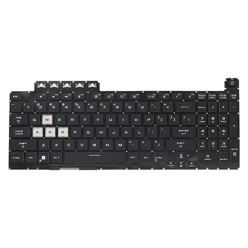 Замените костюм для клавиатуры ноутбука ASUS FA506H FX506 FX706L FA706 с подсветкой
Замените костюм для клавиатуры ноутбука ASUS FA506H FX506 FX706L FA706 с подсветкой