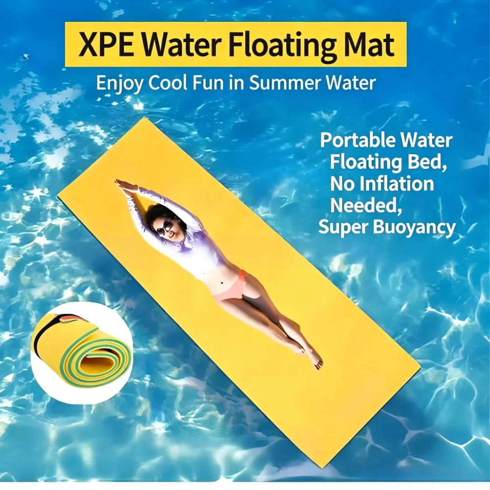 Water Party Floating Pad Portable Swim Relax Float Bed Suitable for Swimming Pool Lake Seaside Vacation Water Entertainment
Water Party Floating Pad Portable Swim Relax Float Bed Suitable for Swimming Pool Lake Seaside Vacation Water Entertainment