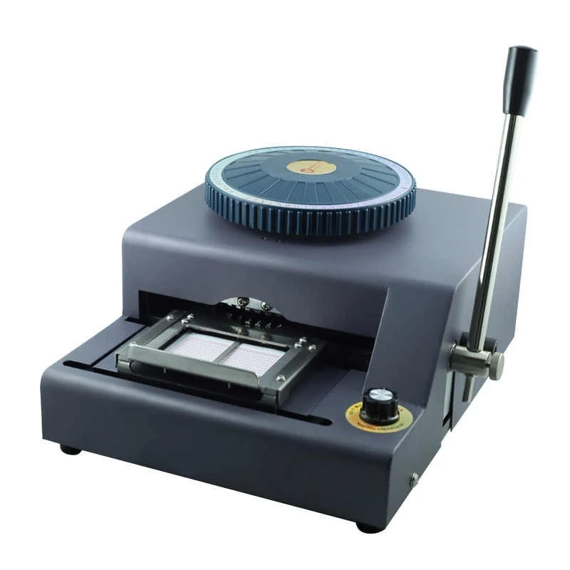 PVC Card Embossing Machine, Letterpress Rotogravure Printing, Bronzing Machine for Make Name Card Code Printer embossing machine
PVC Card Embossing Machine, Letterpress Rotogravure Printing, Bronzing Machine for Make Name Card Code Printer embossing machine