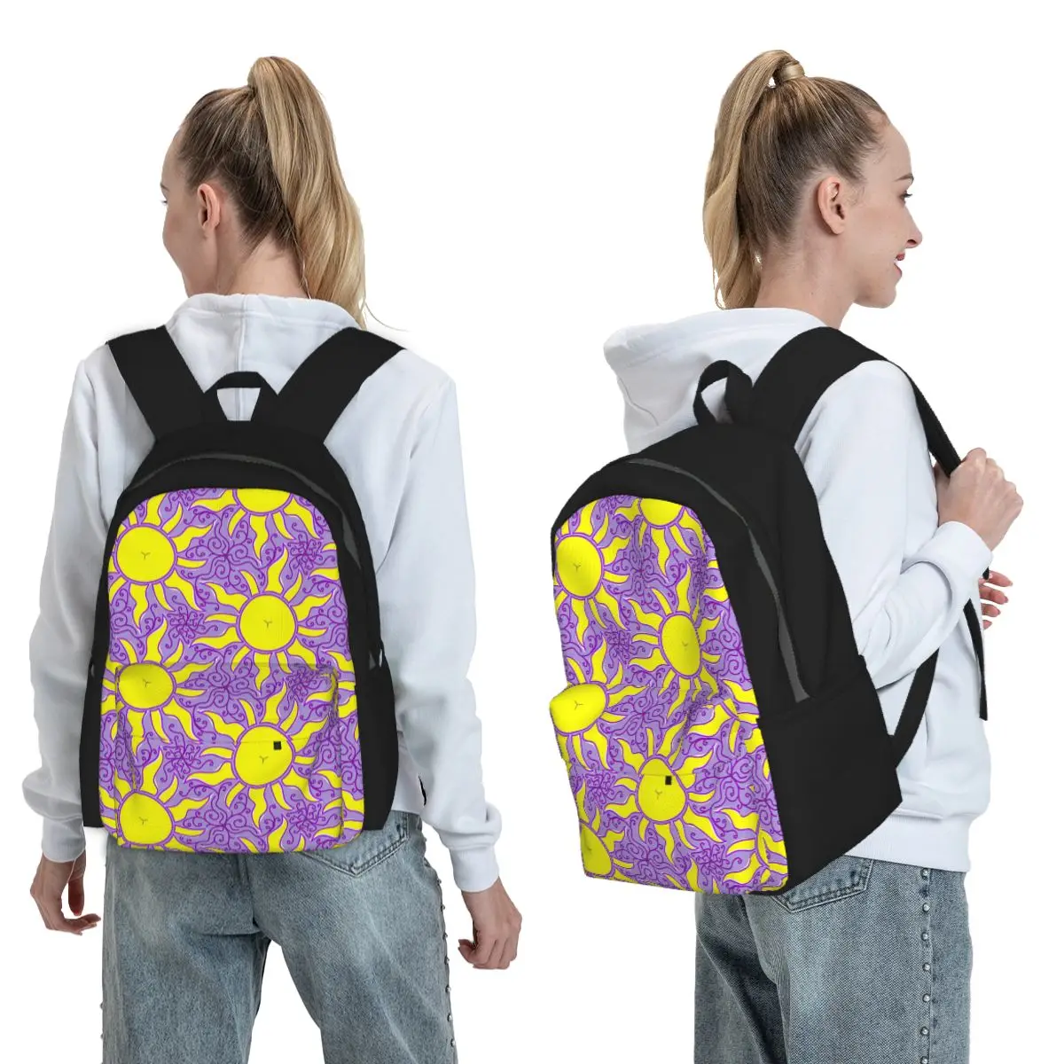 Rapunzel Sun Lantern Backpack Boys Girls BookBag Children School Bag Computer Shoulder Bags for Men Women
Rapunzel Sun Lantern Backpack Boys Girls BookBag Children School Bag Computer Shoulder Bags for Men Women