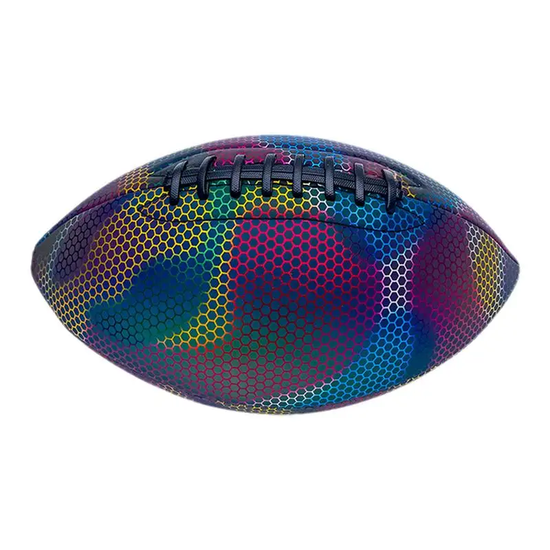 Reflective Ball Luminous Training Ball Ball PU Leather Balls Light Up Reflective American Football Toy Gifts
Reflective Ball Luminous Training Ball Ball PU Leather Balls Light Up Reflective American Football Toy Gifts