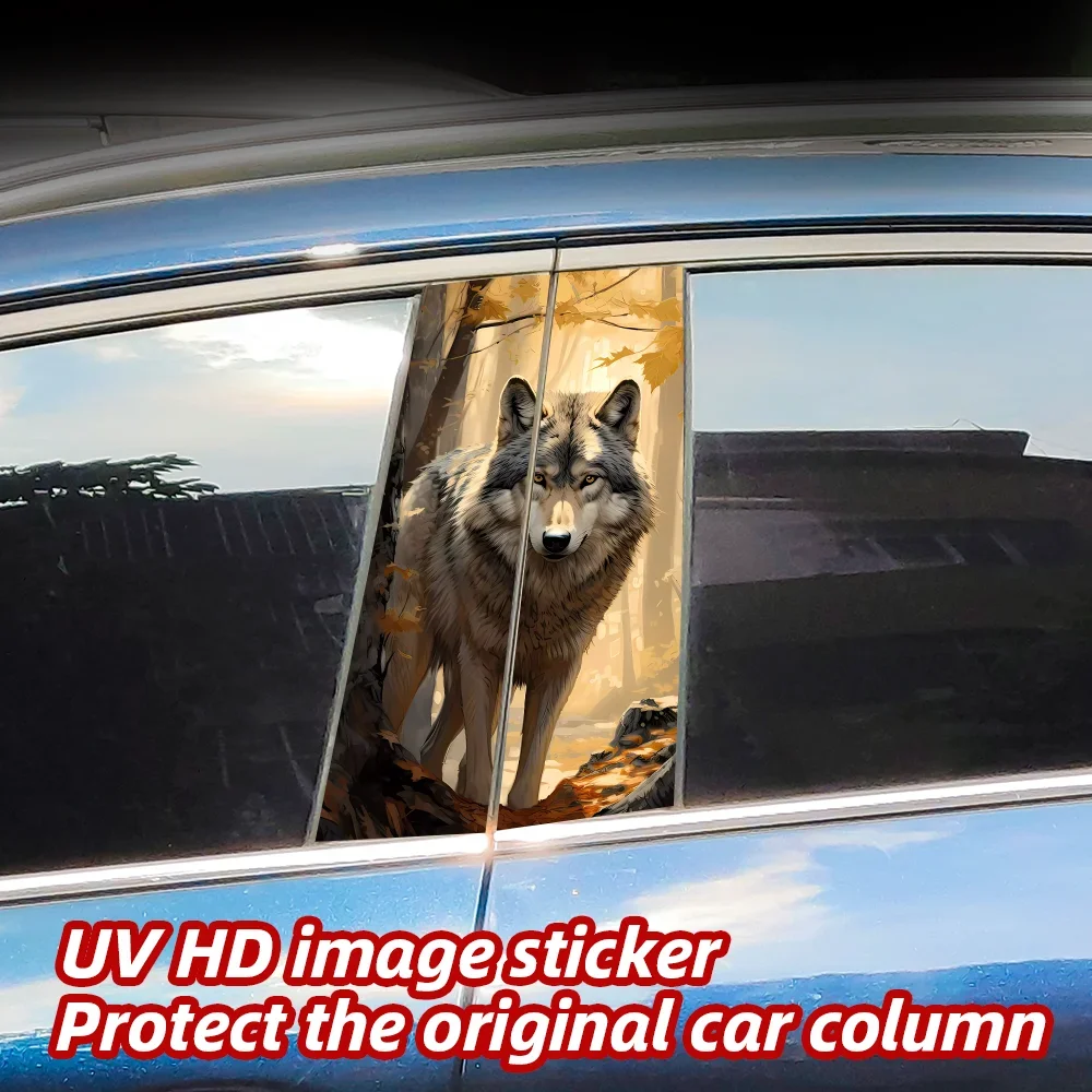 Cool Wolf Car Stickers Car B-pillar Decal Waterproof Stickers Auto Center Pillar Sticker Cover Scratches Vehicle Decor Accessori
Cool Wolf Car Stickers Car B-pillar Decal Waterproof Stickers Auto Center Pillar Sticker Cover Scratches Vehicle Decor Accessori