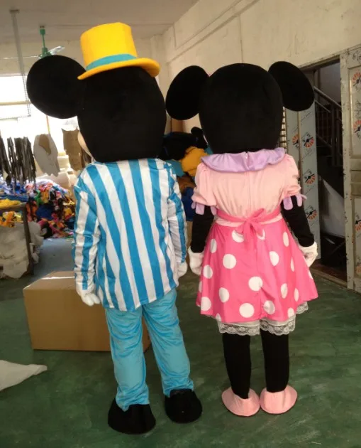 Cute Pink Girl Mouse Mascot Costume Black Boy Mouse Cartoon Fursuit Cosplay Costume Animal Character Outfit Suit Birthday Party
Cute Pink Girl Mouse Mascot Costume Black Boy Mouse Cartoon Fursuit Cosplay Costume Animal Character Outfit Suit Birthday Party