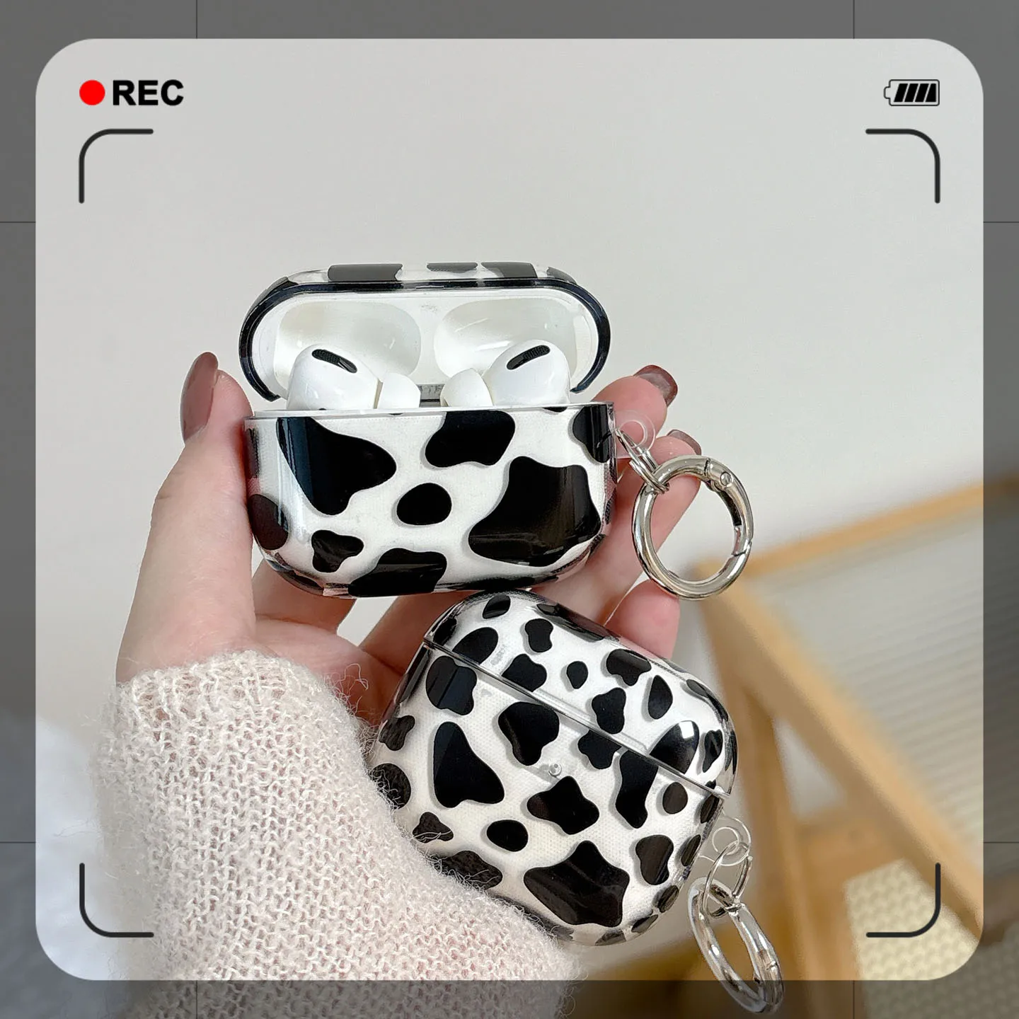 Black Leopard Print Silicone Cases for AirPods Pro 3 Wireless Bluetooth Headset Cover for AirPods 4 3 2 Pro Earphone Accessories
Black Leopard Print Silicone Cases for AirPods Pro 3 Wireless Bluetooth Headset Cover for AirPods 4 3 2 Pro Earphone Accessories