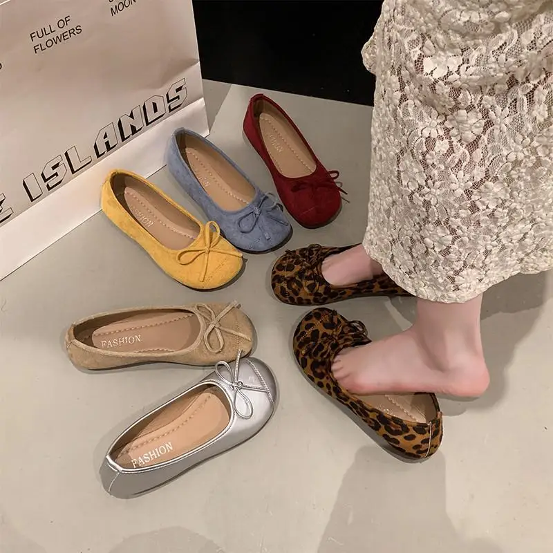 Ladies Flat Low Cut Single Shoes Wide Size Knot Shoes Comfortable Evening Wear Fashionable Flat Bottom Footwear
Ladies Flat Low Cut Single Shoes Wide Size Knot Shoes Comfortable Evening Wear Fashionable Flat Bottom Footwear