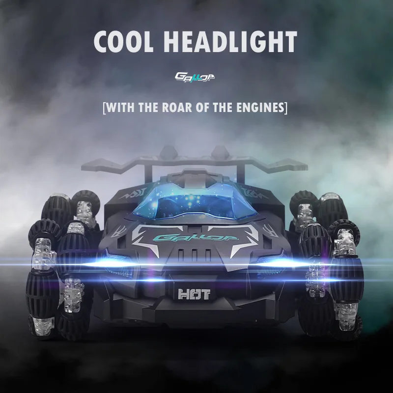 Drift spray racing car high speed light music 2.4g remote control electric charging toy car for children
Drift spray racing car high speed light music 2.4g remote control electric charging toy car for children