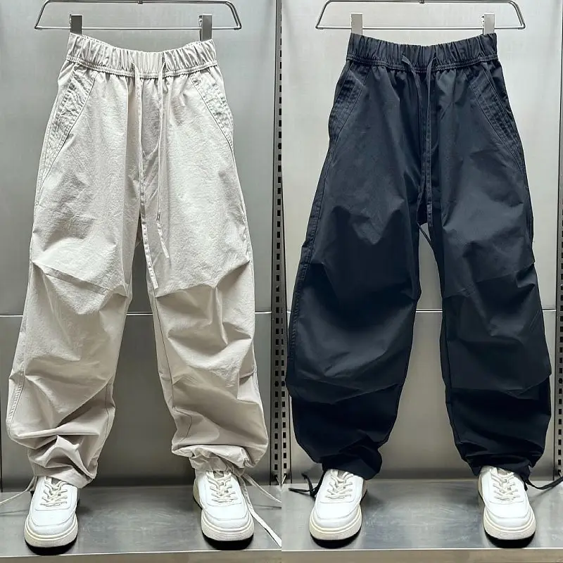 Qui Dry Casual Summer Thin Blade Men's Loose Wide Leg Sports Pants Umbrella Soldier Pants Long Trousers Casual Loose Fit
Qui Dry Casual Summer Thin Blade Men's Loose Wide Leg Sports Pants Umbrella Soldier Pants Long Trousers Casual Loose Fit