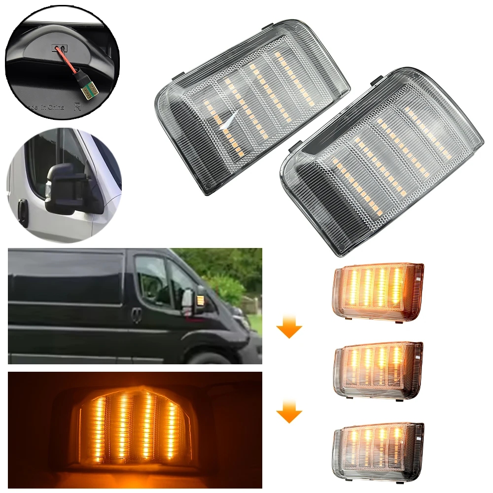 Dynamic LED Turn Signal Light Side Mirror Indicator Sequential Blinker Lamp For CITROEN RELAY 2006-2019
Dynamic LED Turn Signal Light Side Mirror Indicator Sequential Blinker Lamp For CITROEN RELAY 2006-2019