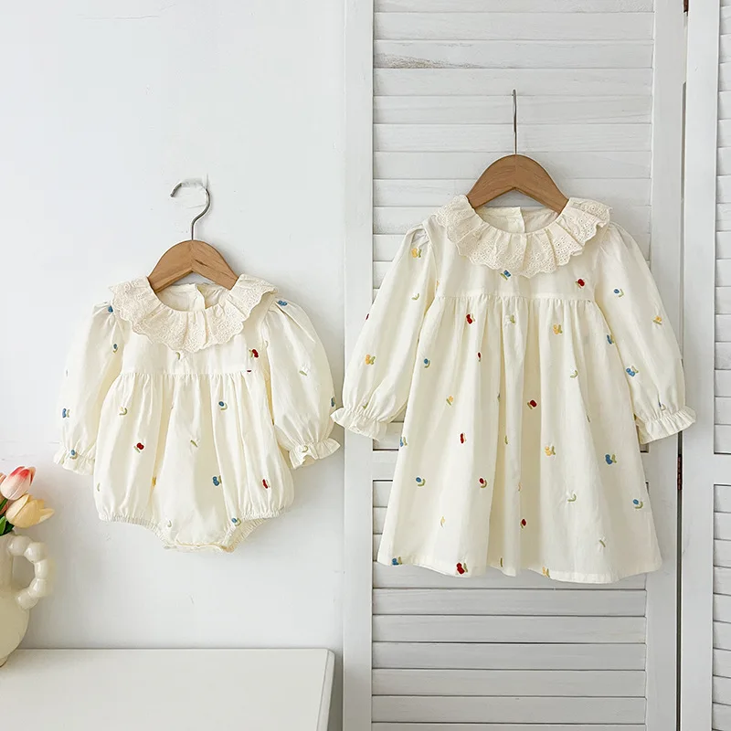 Girls' spring cotton one-piece skirt princess dress baby wrap fart crawling clothes children's clotheing kids dresses for girls
Girls' spring cotton one-piece skirt princess dress baby wrap fart crawling clothes children's clotheing kids dresses for girls