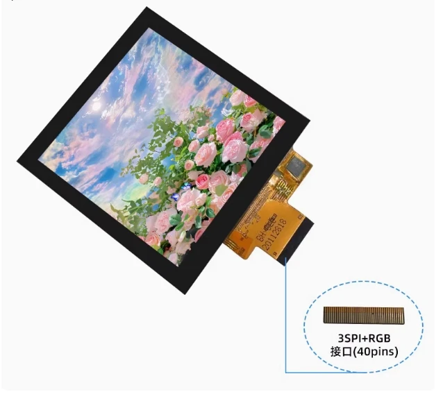 4-inch 720 * 720 smart home smart switch 86 box display screen color screen 720720TFT40-346
4-inch 720 * 720 smart home smart switch 86 box display screen color screen 720720TFT40-346