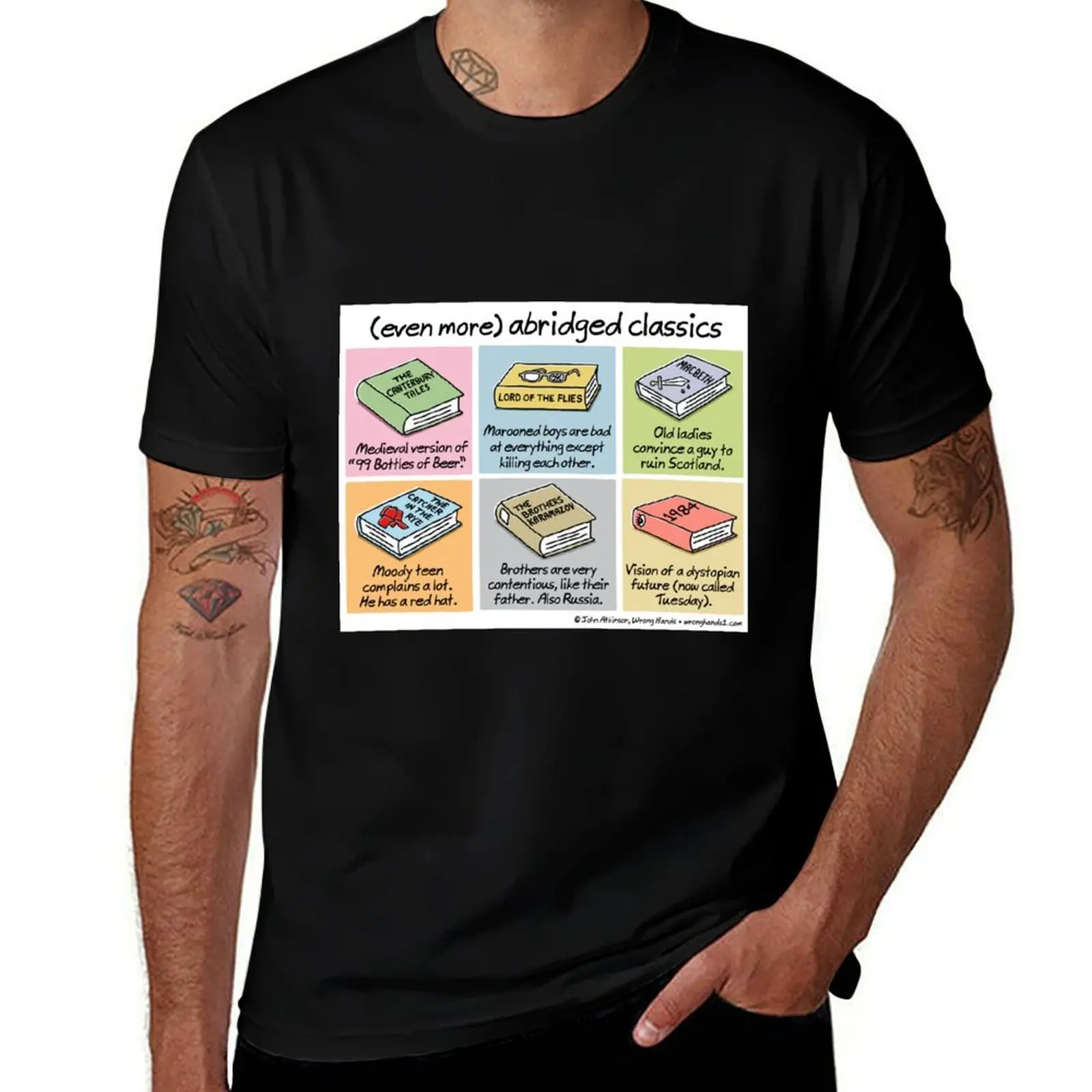 (even more) abridged classics T-Shirt boys whites valentines boutique clothes anime figures plus sizes men clothing
(even more) abridged classics T-Shirt boys whites valentines boutique clothes anime figures plus sizes men clothing