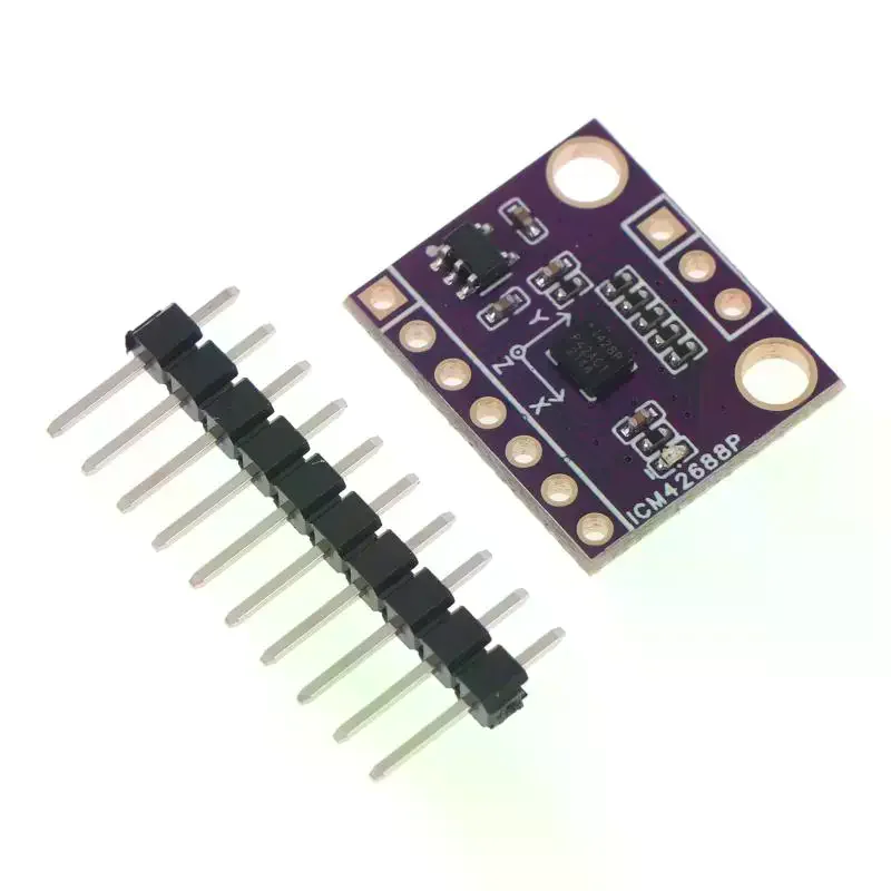 High PerformanceICM-42688 Six-Axis IMU Module 6-Axis Attitude Sensor Module Supports IIC SPI Driver〔CCA12〕
High PerformanceICM-42688 Six-Axis IMU Module 6-Axis Attitude Sensor Module Supports IIC SPI Driver〔CCA12〕