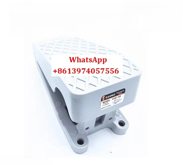 Korean pneumatic foot switch foot valve SVM230-02-40/00 pneumatic component pressure valve
Korean pneumatic foot switch foot valve SVM230-02-40/00 pneumatic component pressure valve