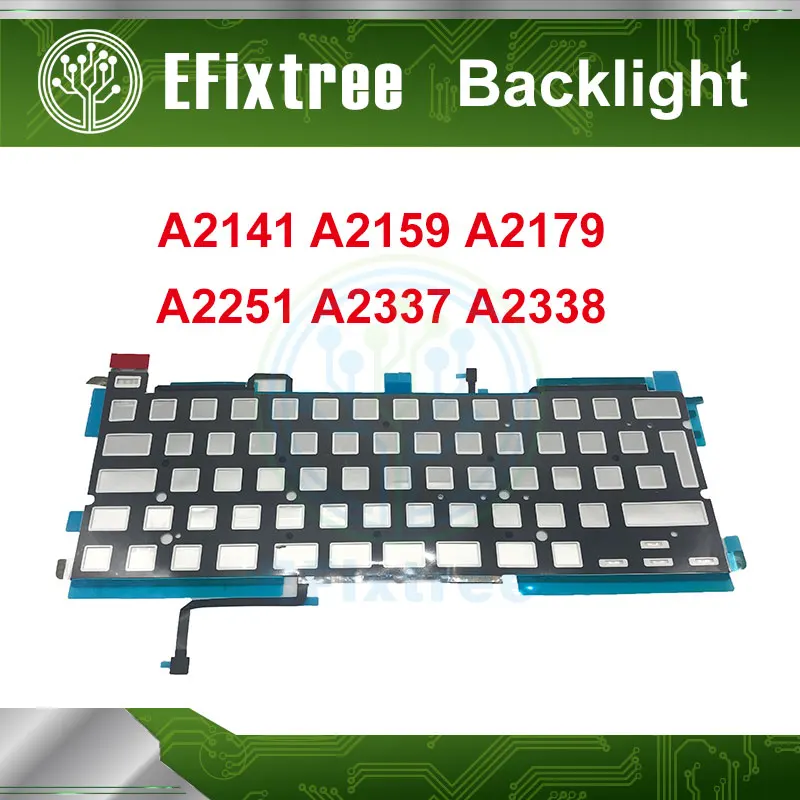 Full New Laptop Keyboard Backligt for MacBook Air Pro 13" inch A2141 A2179 A2337 A2159 A1932 A2251 A2338 A2289 Backlit Sheet
Full New Laptop Keyboard Backligt for MacBook Air Pro 13" inch A2141 A2179 A2337 A2159 A1932 A2251 A2338 A2289 Backlit Sheet