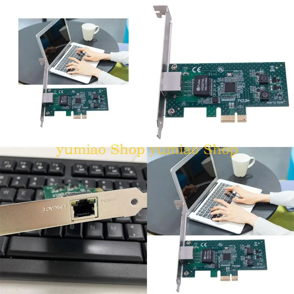 587B 82574 Single Gigabit Networking Card to RJ45 1000Mbps Desktop Ethernet Adapter
587B 82574 Single Gigabit Networking Card to RJ45 1000Mbps Desktop Ethernet Adapter