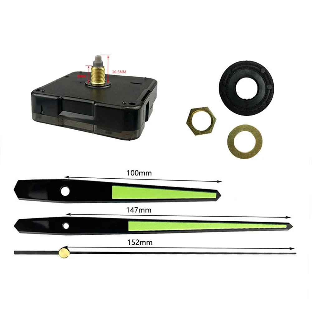 1 Set Quartz Clock Movement Mechanism Kit DIY Silent Wall Clock Movement Repair Replacement Parts With Fluorescence Hands
1 Set Quartz Clock Movement Mechanism Kit DIY Silent Wall Clock Movement Repair Replacement Parts With Fluorescence Hands