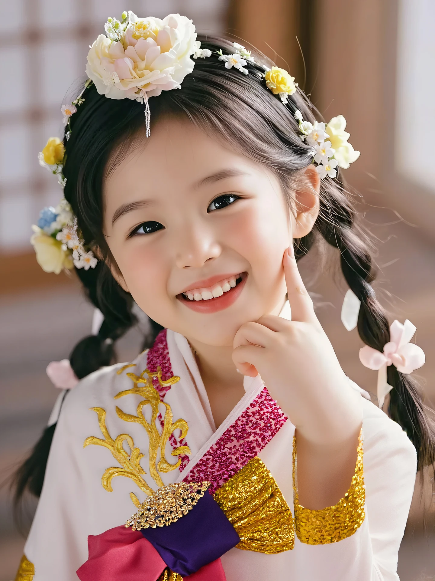 Princ Skirt Dance Performance Costume Children's Minori Korean Traditional Clothing Fem Toddler Stage Outfit Polyester
Princ Skirt Dance Performance Costume Children's Minori Korean Traditional Clothing Fem Toddler Stage Outfit Polyester