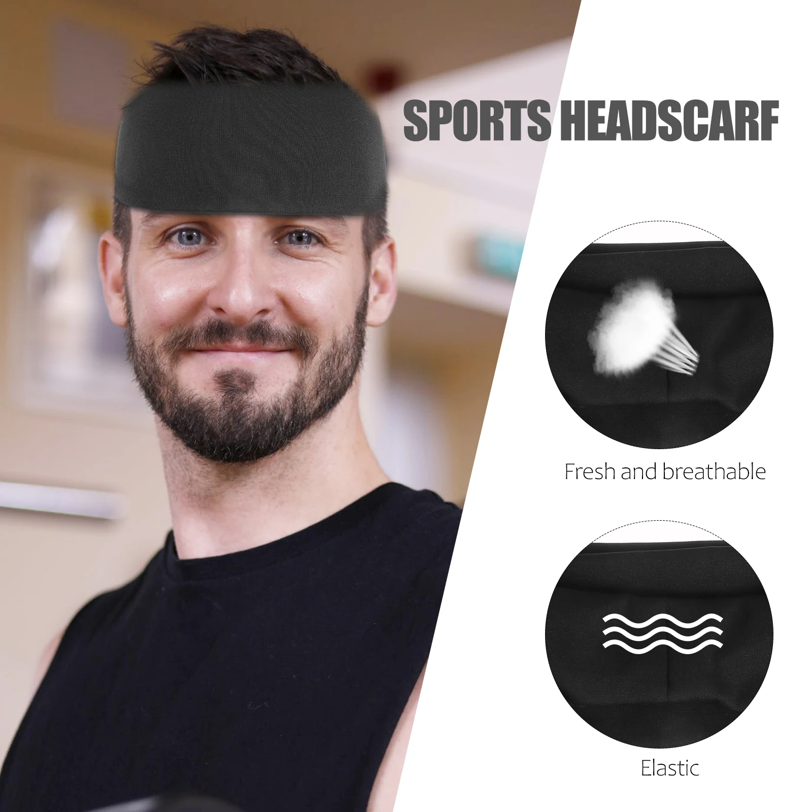 3Pcs Sweat Headbands For Men Fitness Activities Gym Basketball Yoga Running Hiking Golfing
3Pcs Sweat Headbands For Men Fitness Activities Gym Basketball Yoga Running Hiking Golfing