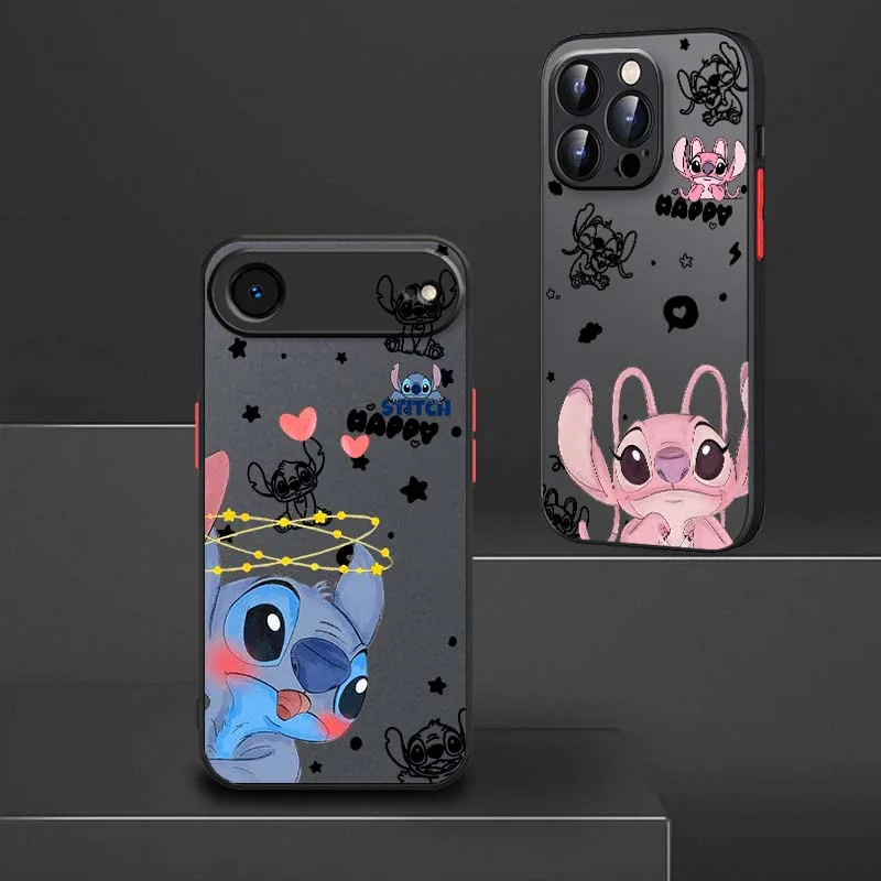 Disney Lilo & Stitch Cartoon For Apple iPhone 17 Air 16 15 14 13 12 11 XS X Pro Max Plus Frosted Translucent Phone Case
Disney Lilo & Stitch Cartoon For Apple iPhone 17 Air 16 15 14 13 12 11 XS X Pro Max Plus Frosted Translucent Phone Case