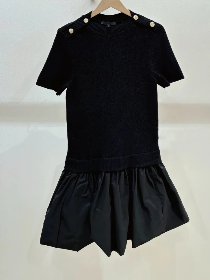 Bla Splice Dr Casual Sle Women's Cotton Blend Fabric oulder Metal Bule Hemline Fake Two-Piece Spring 2026 Dr
Bla Splice Dr Casual Sle Women's Cotton Blend Fabric oulder Metal Bule Hemline Fake Two-Piece Spring 2026 Dr