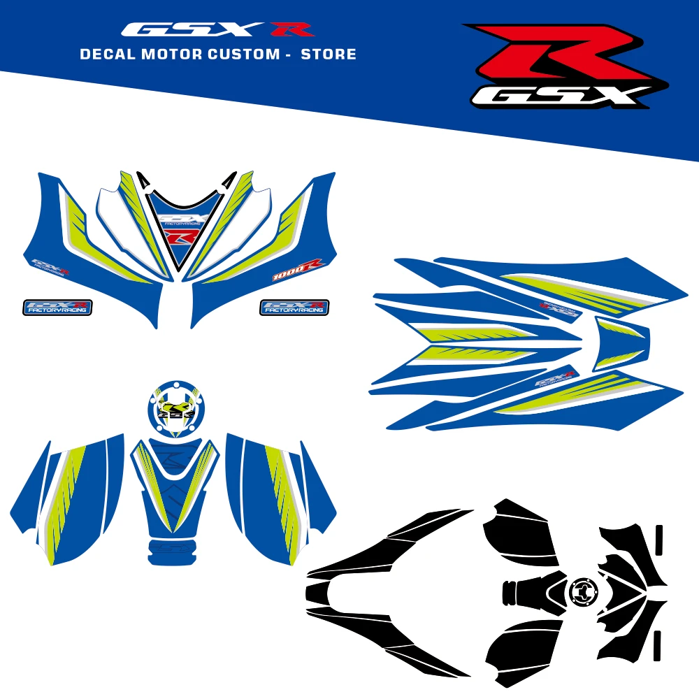 for Suzuki GSXR1000 1000R 2017-2024 Motorcycle Front Rear Fairing Paint Anti Slip Side Traction Pads Tank Pad Decals Stickers
for Suzuki GSXR1000 1000R 2017-2024 Motorcycle Front Rear Fairing Paint Anti Slip Side Traction Pads Tank Pad Decals Stickers
