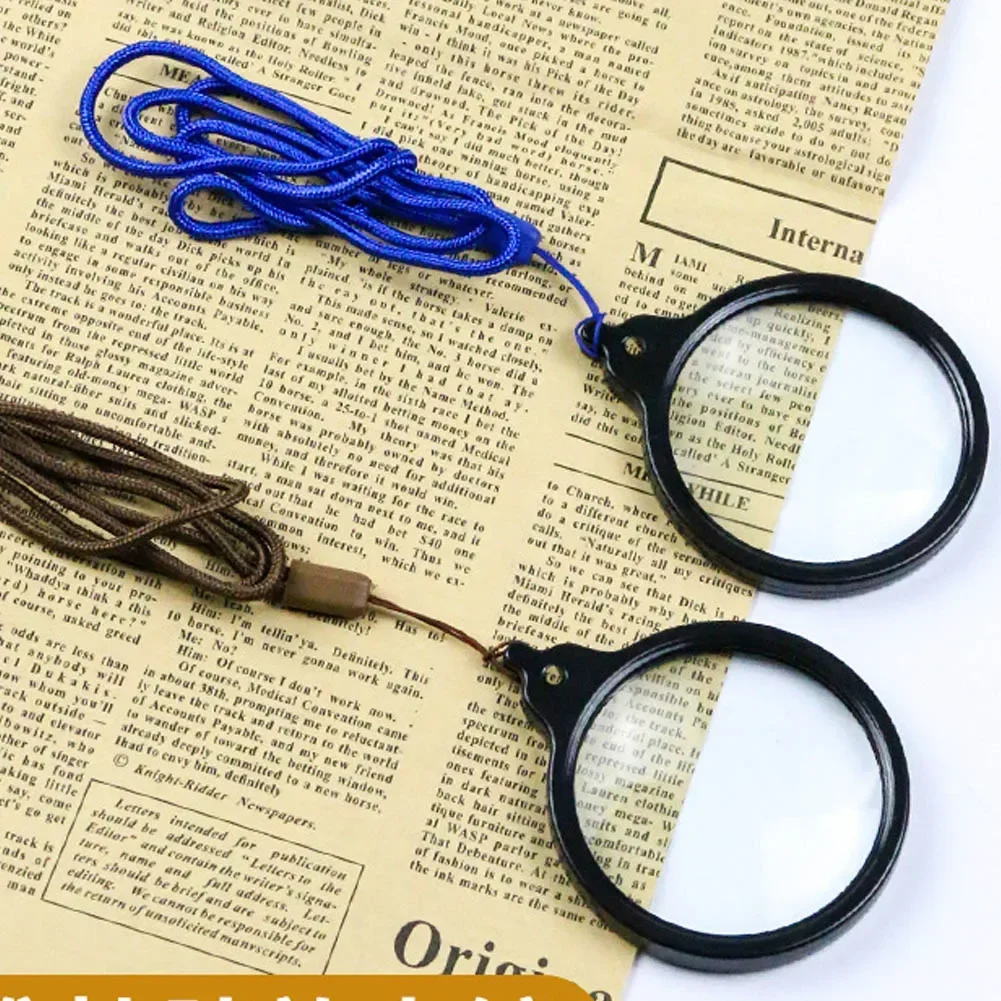 Portable Hanging Magnifying Glass 10X Hanging Utility Monocle Lens Necklace Magnifier for Reading Watch Repair
Portable Hanging Magnifying Glass 10X Hanging Utility Monocle Lens Necklace Magnifier for Reading Watch Repair