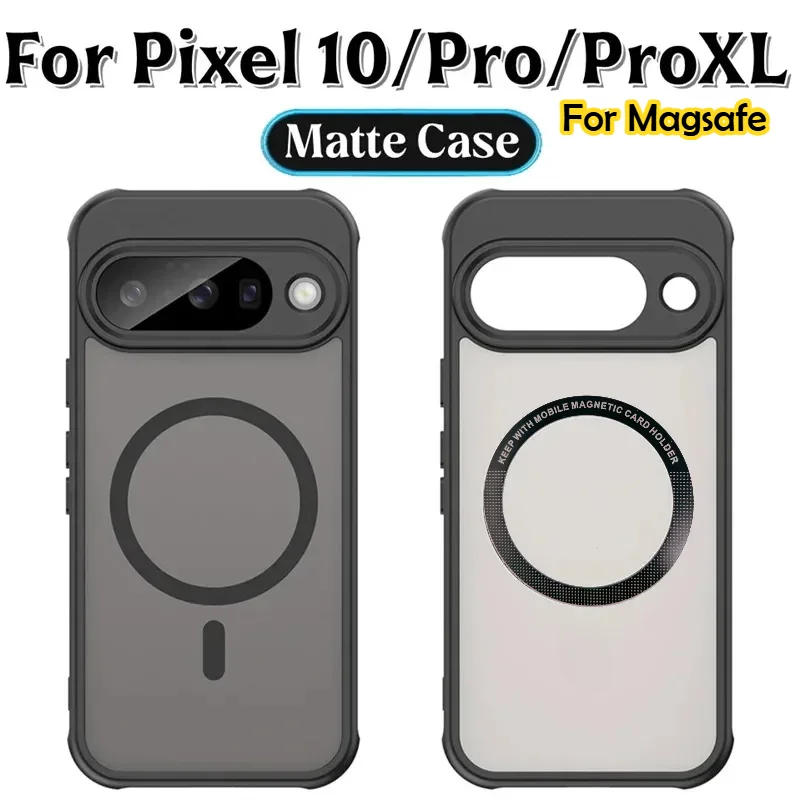 Матовые чехлы для беспроводной зарядки Magsafe для Google Pixel 10 A 9a Pro XL 8 7 6 A Pro с эффектом кожи, магнитным держателем для автомобиля, из TPU+PC
Матовые чехлы для беспроводной зарядки Magsafe для Google Pixel 10 A 9a Pro XL 8 7 6 A Pro с эффектом кожи, магнитным держателем для автомобиля, из TPU+PC
