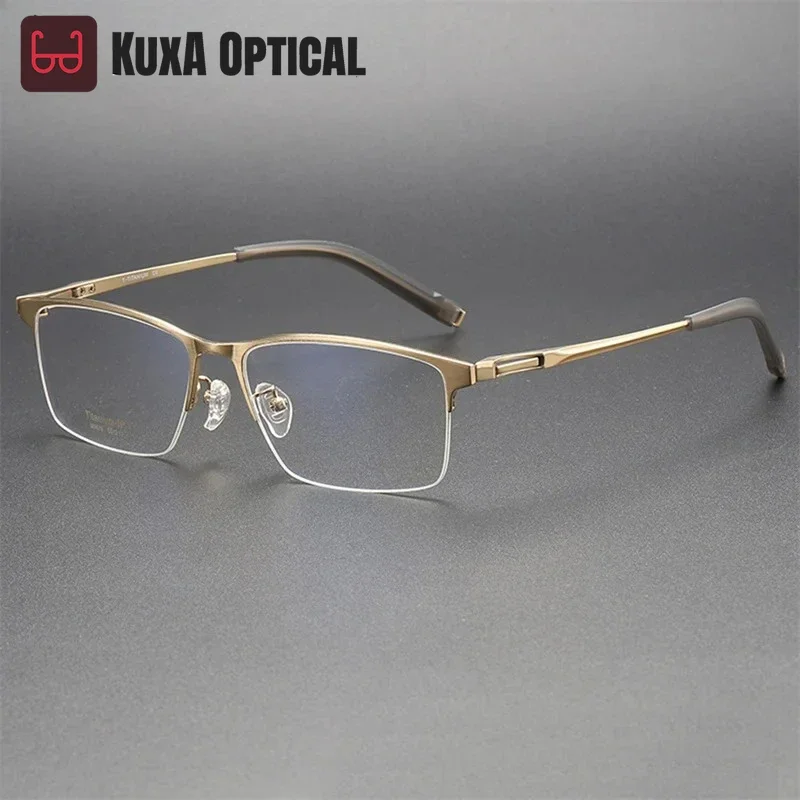 KUXA Janpan брендовый дизайн из чистого титана мужские очки оптические Gafas джентльмены линзы по рецепту близорукость очки оправа
KUXA Janpan брендовый дизайн из чистого титана мужские очки оптические Gafas джентльмены линзы по рецепту близорукость очки оправа