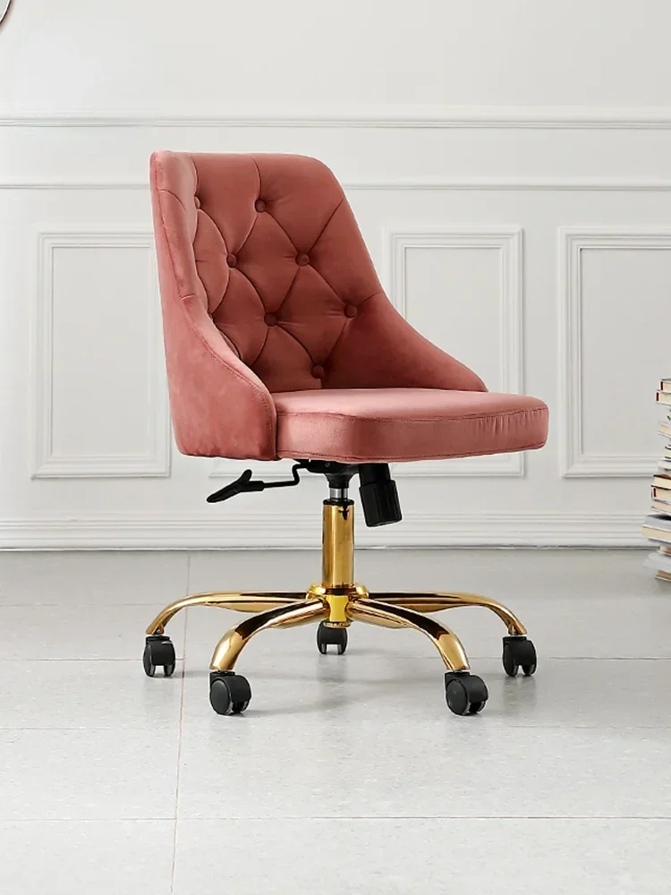 Warm Face Computer Chair Home Desk Chair Cute Comfortable Study Office Chair Swivel Girl Bedroom Light Luxury Cosmetic
Warm Face Computer Chair Home Desk Chair Cute Comfortable Study Office Chair Swivel Girl Bedroom Light Luxury Cosmetic