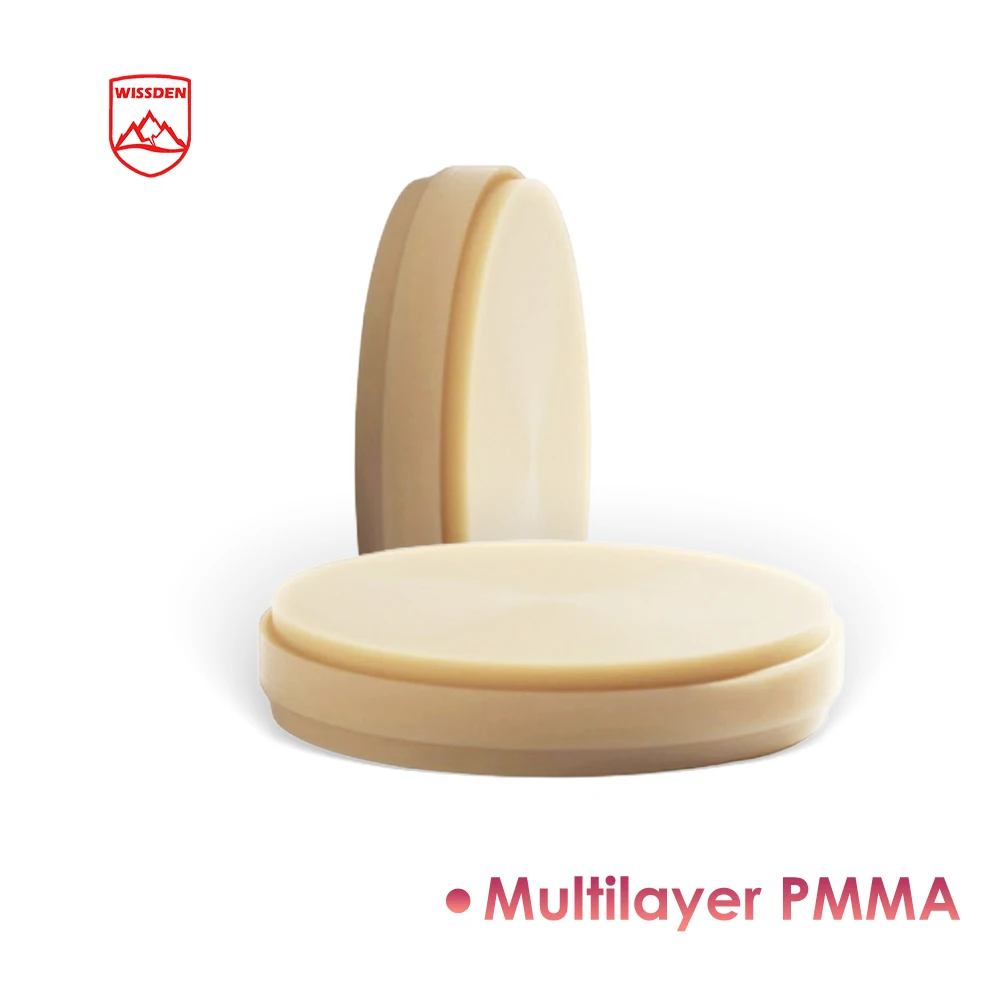 Многослойные блоки из ПММА Wissden Dental 9812-30 мм, временные восстановления, стоматологические материалы из смолы CADCAM
Многослойные блоки из ПММА Wissden Dental 9812-30 мм, временные восстановления, стоматологические материалы из смолы CADCAM